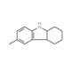 6-Methyl-2,3,4,4a,9,9a-hexahydro-1H-carbazole - chemical structure image