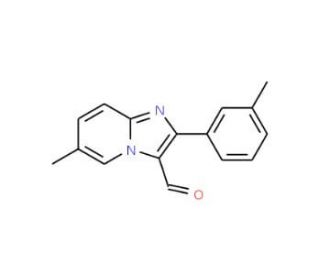6-Methyl-2-(3-methylphenyl)imidazo[1,2-a]pyridine-3-carbaldehyde - chemical structure image