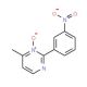 6-methyl-2-(3-nitrophenyl)pyrimidine 1-oxide - chemical structure image