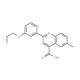 6-Methyl-2-(3-propoxyphenyl)quinoline-4-carboxylic acid - chemical structure image