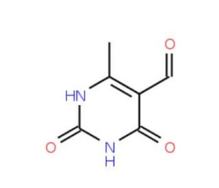 6-Methyl-2,4-dioxo-1,2,3,4-tetrahydro-pyrimidine-5-carbaldehyde - chemical structure image