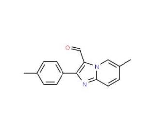 6-Methyl-2-(4-methylphenyl)imidazo[1,2-a]pyridine-3-carbaldehyde - chemical structure image