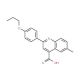 6-Methyl-2-(4-propoxyphenyl)quinoline-4-carboxylic acid - chemical structure image
