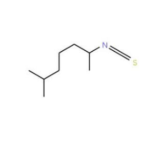 6-Methyl-2-heptyl isothiocyanate (CAS 194086-70-9) - chemical structure image