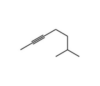 6-Methyl-2-heptyne (CAS 51065-64-6) - chemical structure image