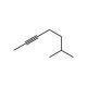 6-Methyl-2-heptyne (CAS 51065-64-6) - chemical structure image