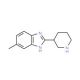 6-Methyl-2-piperidin-3-yl-1H-benzimidazole - chemical structure image