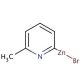 6-Methyl-2-pyridylzinc bromide solution (CAS 308795-98-4) - chemical structure image