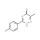 6-Methyl-3-(4-methylphenyl)-1,2,4-triazin-5-ol - chemical structure image