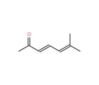 6-Methyl-3,5-heptadien-2-one (CAS 1604-28-0) - chemical structure image