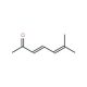 6-Methyl-3,5-heptadien-2-one (CAS 1604-28-0) - chemical structure image