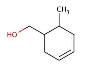 6-Methyl-3-cyclohexene-1-methanol, mixture of cis and trans (CAS 5259-31-4) - chemical structure image