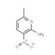 6-Methyl-3-nitro-pyridin-2-ylamine (CAS 21901-29-1) - chemical structure image