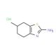 6-Methyl-4,5,6,7-tetrahydro-benzothiazol-2-ylamine hydrochloride - chemical structure image