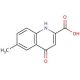 6-methyl-4-oxo-1,4-dihydroquinoline-2-carboxylic acid - chemical structure image