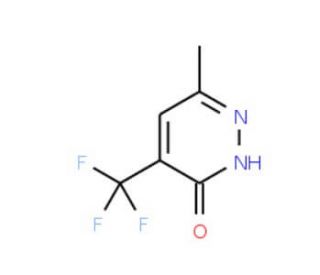 6-methyl-4-(trifluoromethyl)pyridazin-3(2H)-one - chemical structure image