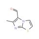 6-Methyl-imidazo[2,1-b]thiazole-5-carbaldehyde (CAS 75001-31-9) - chemical structure image