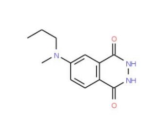 6-[methyl(propyl)amino]-2,3-dihydrophthalazine-1,4-dione - chemical structure image