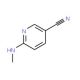 6-(Methylamino)nicotinonitrile (CAS 261715-36-0) - chemical structure image