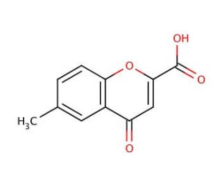 6-Methylchromone-2-carboxylic acid (CAS 5006-44-0) - chemical structure image