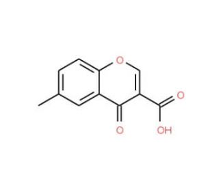 6-Methylchromone-3-carboxylic acid (CAS 68723-78-4) - chemical structure image