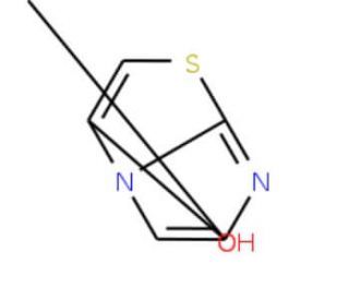 (6-methylimidazo[2,1-b][1,3]thiazol-3-yl)acetic acid (CAS 68347-90-0) - chemical structure image