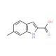 6-Methylindole-2-carboxylic acid (CAS 18474-59-4) - chemical structure image
