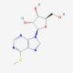 6-Methylmercaptopurine riboside (CAS 342-69-8) - chemical structure image
