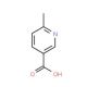 6-Methylnicotinic acid (CAS 3222-47-7) - chemical structure image