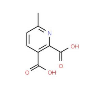 6-Methylpyridine-2,3-dicarboxylic acid (CAS 53636-70-7) - chemical structure image