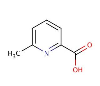 6-Methylpyridine-2-carboxylic acid (CAS 934-60-1) - chemical structure image