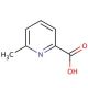 6-Methylpyridine-2-carboxylic acid (CAS 934-60-1) - chemical structure image