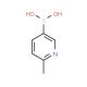 6-Methylpyridine-3-boronic acid (CAS 659742-21-9) - chemical structure image