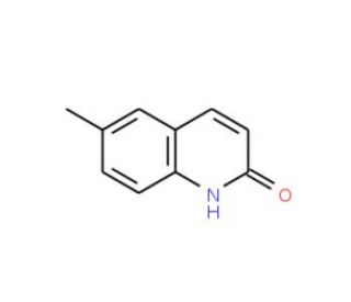 6-Methylquinolin-2(1H)-one (CAS 4053-34-3) - chemical structure image