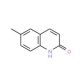 6-Methylquinolin-2(1H)-one (CAS 4053-34-3) - chemical structure image