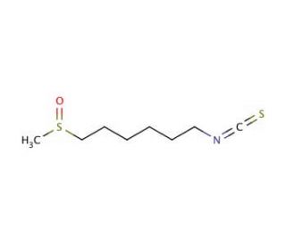 6-Methylsulfinylhexyl Isothiocyanate - chemical structure image