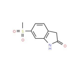 6-(Methylsulphonyl)oxindole (CAS 850429-63-9) - chemical structure image