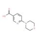 6-Morpholin-4-ylnicotinic acid (CAS 120800-52-4) - chemical structure image