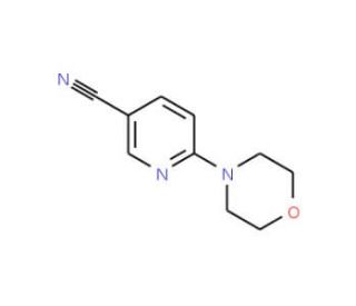 6-morpholin-4-ylnicotinonitrile (CAS 259683-28-8) - chemical structure image