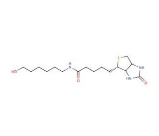 6-N-Biotinylaminohexanol (CAS 106451-92-7) - chemical structure image