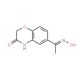 6-[N-hydroxyethanimidoyl]-2H-1,4-benzoxazin-3(4H)-one - chemical structure image