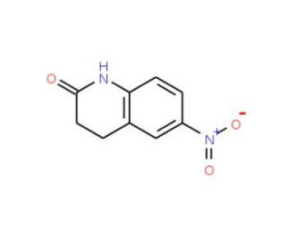 6-nitro-1,2,3,4-tetrahydroquinolin-2-one (CAS 22246-16-8) - chemical structure image