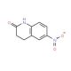 6-nitro-1,2,3,4-tetrahydroquinolin-2-one (CAS 22246-16-8) - chemical structure image