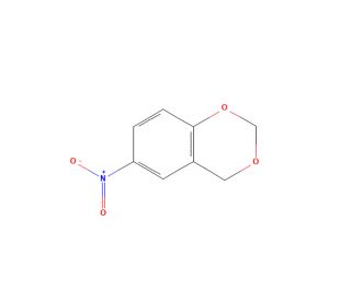 6-Nitro-1,3-benzodioxane (CAS 6963-03-7) - chemical structure image