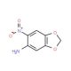 6-nitro-1,3-benzodioxol-5-amine (CAS 64993-07-3) - chemical structure image