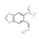 6-nitro-1,3-benzodioxole-5-carbaldehyde oxime - chemical structure image