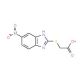 [(6-Nitro-1H-benzimidazol-2-yl)thio]acetic acid - chemical structure image