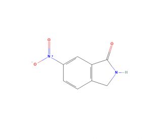 6-Nitro-2,3-dihydro-1H-isoindol-1-one (CAS 110568-64-4) - chemical structure image