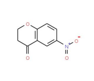 6-Nitrochroman-4-one (CAS 68043-53-8) - chemical structure image