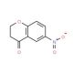 6-Nitrochroman-4-one (CAS 68043-53-8) - chemical structure image